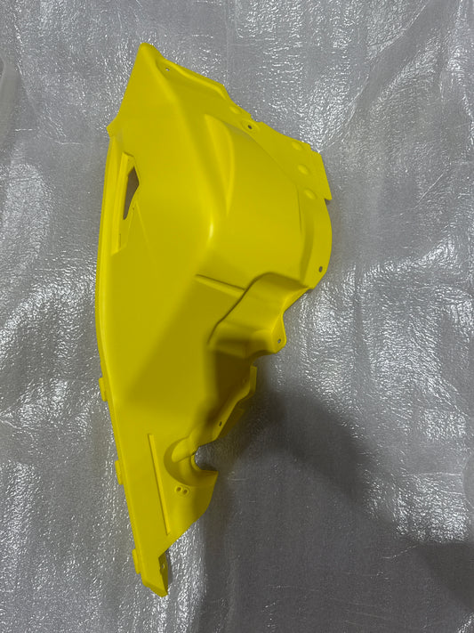 Ski-Doo G4 Sunburst Yellow LH Bottom Pan # 502008090