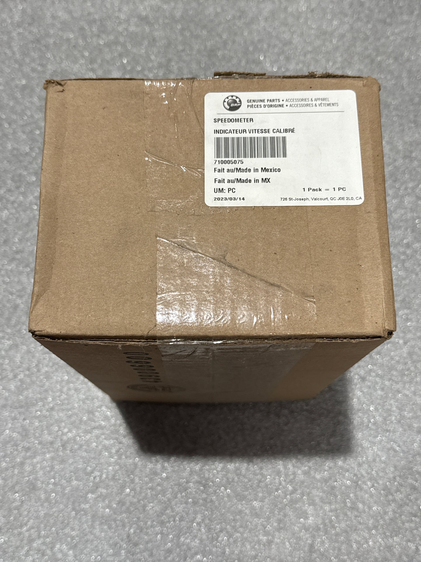 Can-Am Speedometer Ass'y # 710005075
