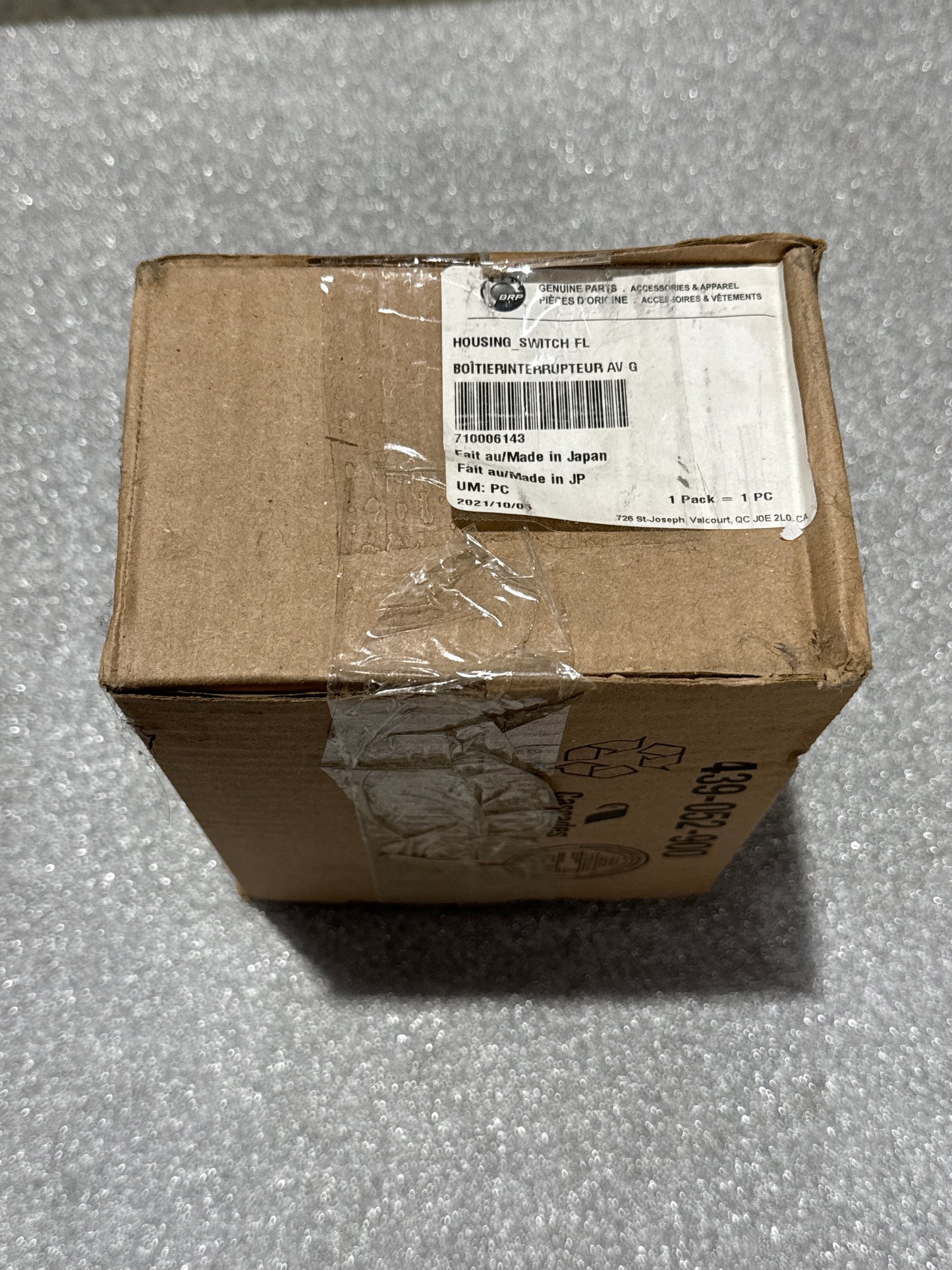 Can-Am LH Front Housing Switch # 710006143